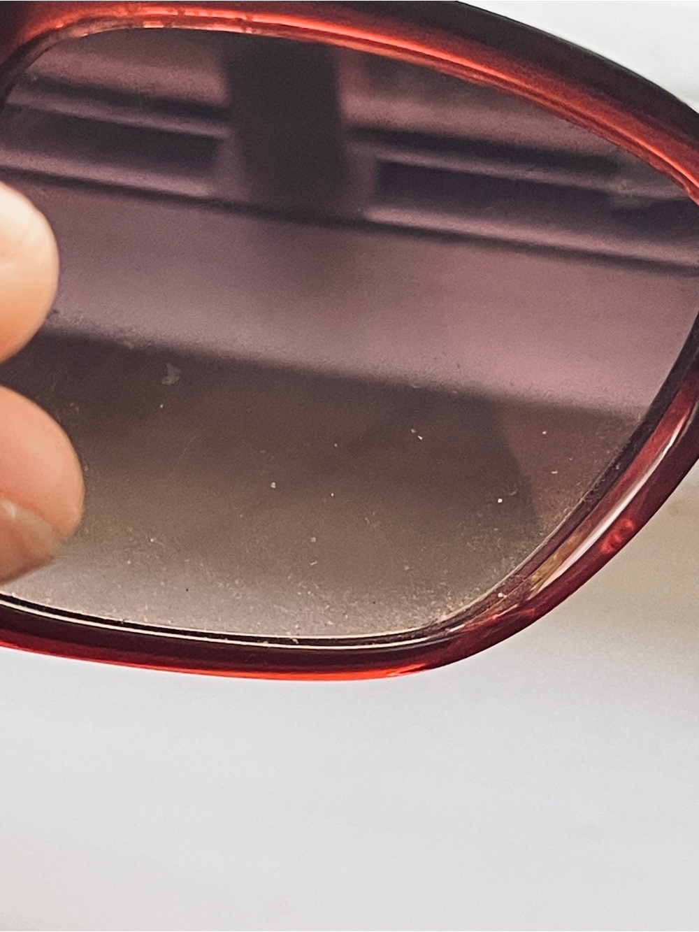 David Yurman Waverly Merlot/Taupe Sunglasses 57mm Cable Square DY034 - Picture 6 of 15